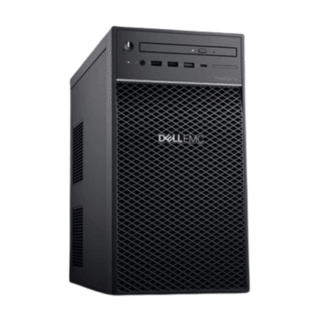 Dell PowerEdge T40 Tower Server Intel Xeon E-222 4G 3.5GHz, 8M cache, 4C/8GB/1TB/DVD/3yrs